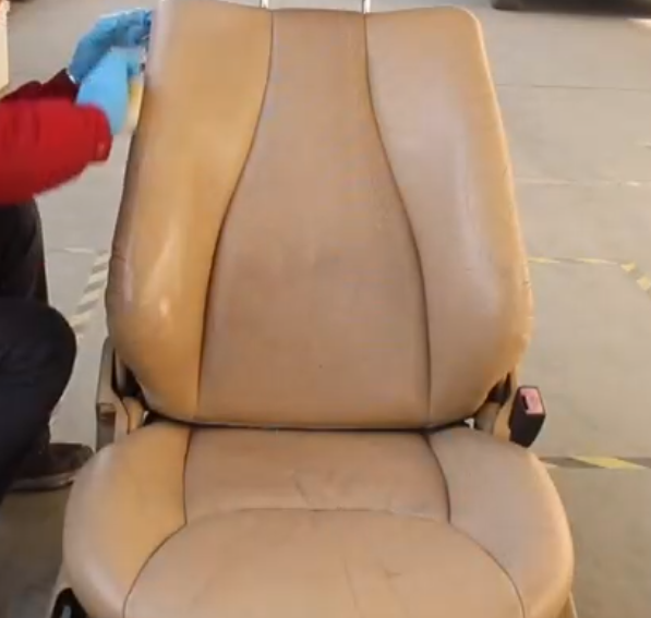 奔驰座椅修复视频