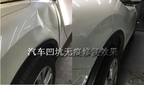 汽车凹坑免喷漆处理，省时不伤漆的车身修复方式