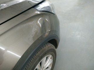 汽车免喷漆凹痕修复（三合一）工具处理车凹陷前后效果