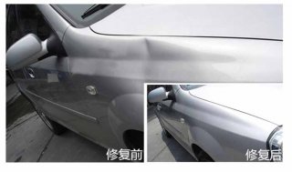 【汽车车身凹陷无痕修复】不伤漆经济保值处理方式